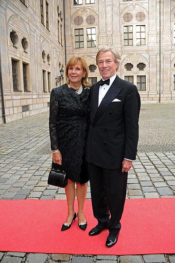 Prinz Leopold von Bayern und seine Frau Ursula