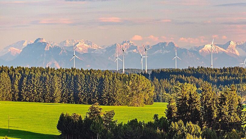 Windräder in den Alpen: Jens Badura möchte zumindest darüber diskutieren.