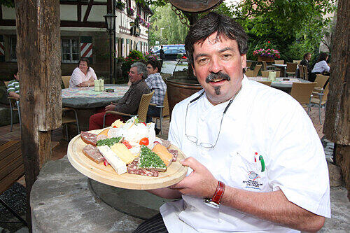 In Stefan Rottners Nussbaumgarten werden rustikale Klassiker ebenso angeboten wie ausgefallene, mediterrane Gerichte.