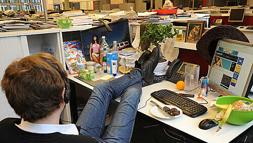 Das Miteinander ist in einem Büro nicht immer einfach Das Miteinander ist in einem Büro nicht immer einfach
