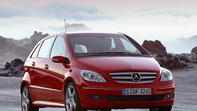 Platz 1 bei den älteren Fahrern: Mercedes B-Klasse. Platz 1 bei den älteren Fahrern: Mercedes B-Klasse.