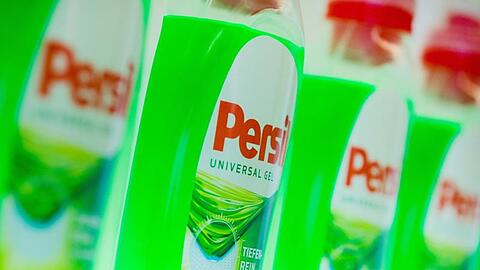 Das Waschmittel Persil von Henkel. Der Konzernumsatz ist leicht gesunken.