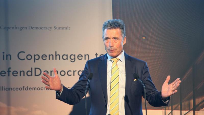 Kritisiert Donald Trumps Vorgehen im Atomstreit mit dem Iran: Ex-Nato-Generalsekretär Anders Fogh Rasmussen. Kritisiert Donald Trumps Vorgehen im Atomstreit mit dem Iran: Ex-Nato-Generalsekretär Anders Fogh Rasmussen.