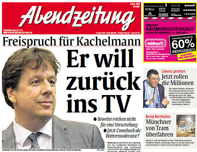 Jahres-Rückblick: Rückblick: Das Jahr 2011 in AZ-Schlagzeilen - München - Abendzeitung München