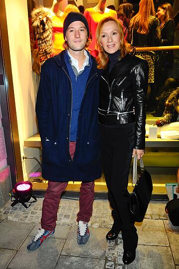 Katja Flint mit Sohn Oskar