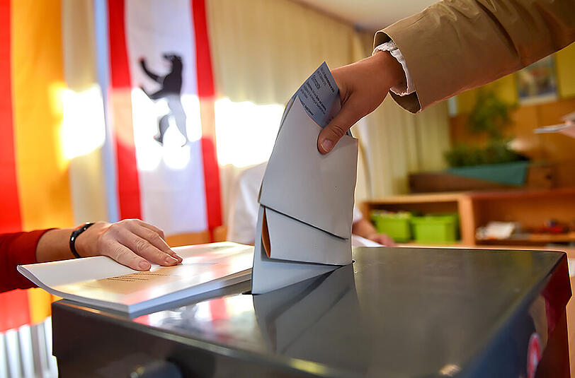Wahl in Berlin: Es ist spannend wie nie - die vier großen Parteien Liegen extrem nah beieinander.