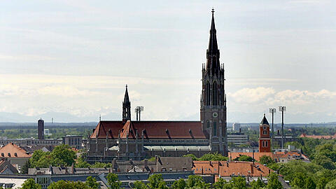 Die Heilig-Kreuz-Kirche in Giesing.