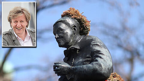 AZ-Fotograf Sigi Müller über Elise Aulinger, ihr Brunnen steht seit 1977 am Viktualienmarkt.