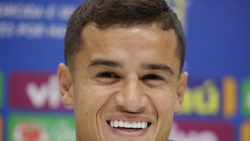 Brasiliens Nationalspieler und Bayern-Neuzugang Philippe Coutinho während einer Pressekonferenz. Foto: Matt Dunham/Archivbild Brasiliens Nationalspieler und Bayern-Neuzugang Philippe Coutinho während einer Pressekonferenz. Foto: Matt Dunham/Archivbild