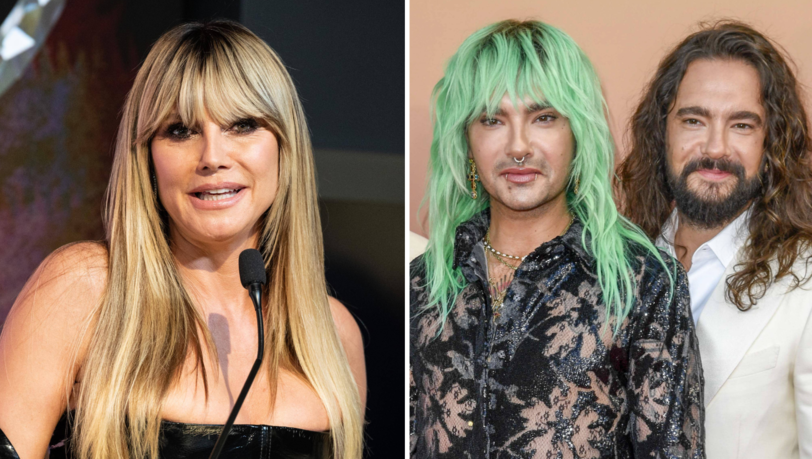 Eine Entscheidung von Heidi Klum strapaziert die Nerven von Bill und Tom Kaulitz.