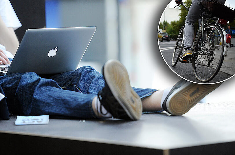 Der junge Münchner fand sein gestohlenes Fahrrad im Internet wieder. Der Dieb hatte es auf der Online-Auktionsplattform "ebay" angeboten. (Archivbild)