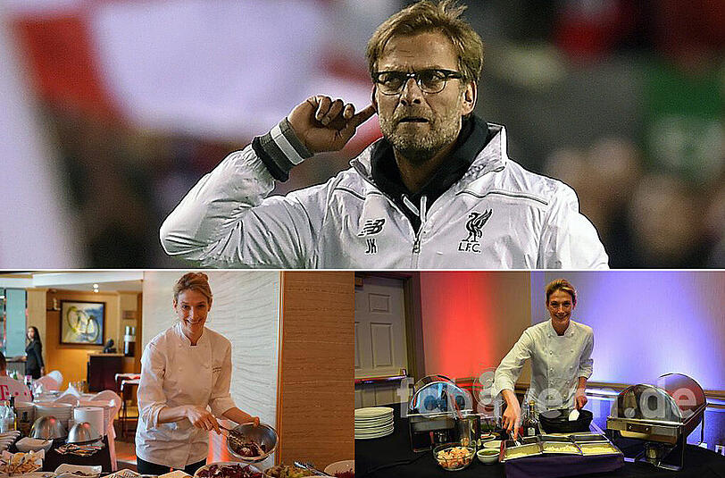 Liverpools Trainer Jürgen Klopp (oben) hat's auf die Experten des FC Bayern abgesehen - jetzt kommt Ernäherungsberaterin Mona Nemmer (unten).