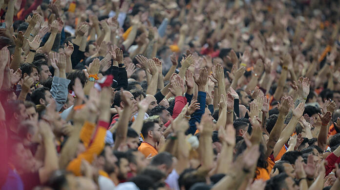 Berühmt-berüchtigt für ihre Lautstärke: Die Fans von Galatasaray Istanbul.