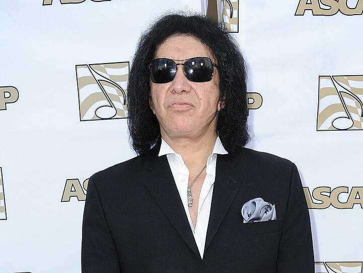 Kiss-Bassist Gene Simmons bei einer Preisverleihung im April