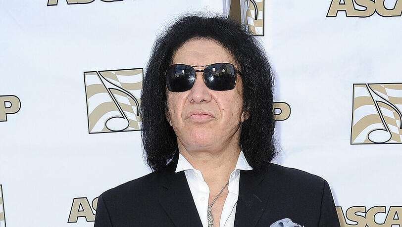 Kiss-Bassist Gene Simmons bei einer Preisverleihung im April Kiss-Bassist Gene Simmons bei einer Preisverleihung im April