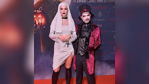 Schaurig schönes Paar: Marc Terenzi und Verena Kerth.