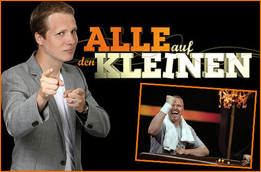 Topfit startet Oliver Pocher in seine neue Show und nimmt es mit drei Gegnern auf. Das Konzept ähnelt dem von Raabs beliebter Show.