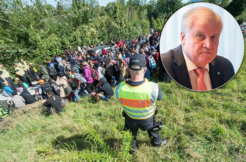 Horst Seehofer will Flüchtlinge bereits an der österreichischen Grenze abweisen.