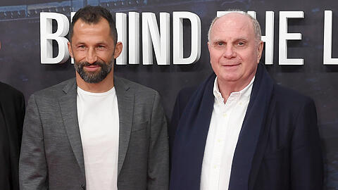 Hasan Salihamidzic und Uli Hoeneß verstehen sich gut.