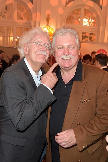 Carlo von Tiedemann und Klaus Baumgart.