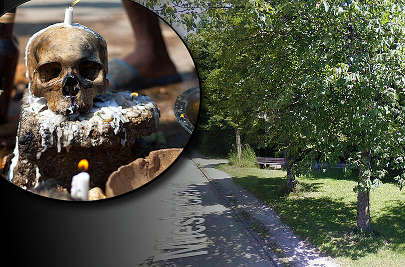 Ein Münchner (16) dachte, er hätte am Miesbacher Platz eine lebensgefährliche Voodoo-Zeremonie beobachtet.