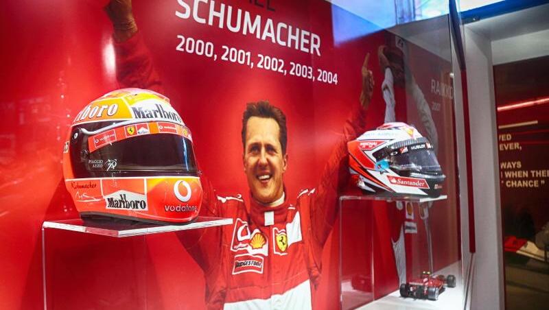 Das Ferrari-Museum in Maranello zeigt eine Rückschau auf die Erfolge von Scuderia-Star Michael Schumacher. Das Ferrari-Museum in Maranello zeigt eine Rückschau auf die Erfolge von Scuderia-Star Michael Schumacher.