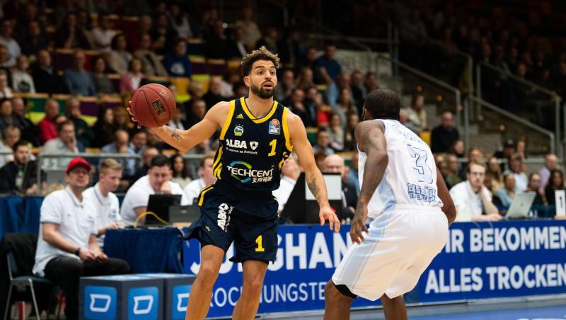 Nationalspieler Joshiko Saibou war mit 21 Punkten Topscorer bei den Berlinern. Nationalspieler Joshiko Saibou war mit 21 Punkten Topscorer bei den Berlinern.