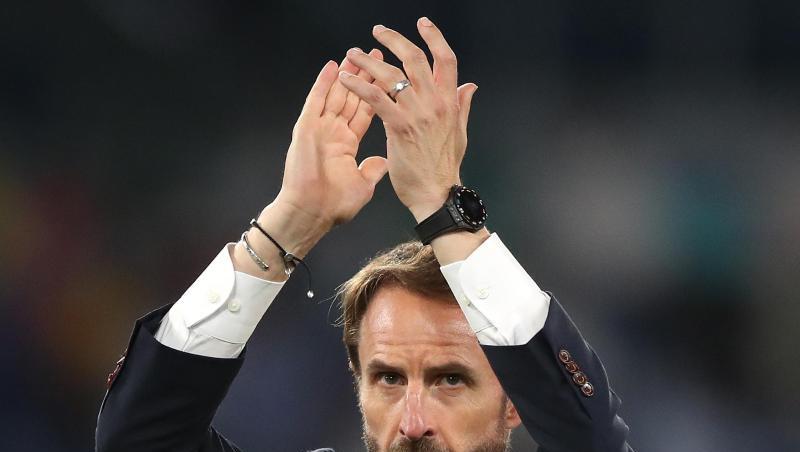 "Wir geben uns nicht damit zufrieden, dass wir im Halbfinale sind", sagt Englands Nationaltrainer Gareth Southgate.