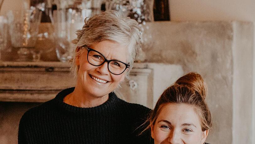 Die Gastgeberinnen Sonja und Alisa Fischer. Die Gastgeberinnen Sonja und Alisa Fischer.
