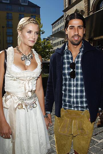 Sami Khedira und Lena Gercke