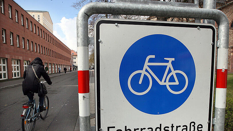 Vermutlich jeder fünfte Verkehrsteilnehmer in München ist mit dem Fahrrad unterwegs.