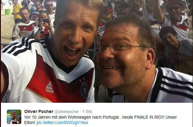 Vorfreude aufs Finale bei Oliver Pocher und Elton