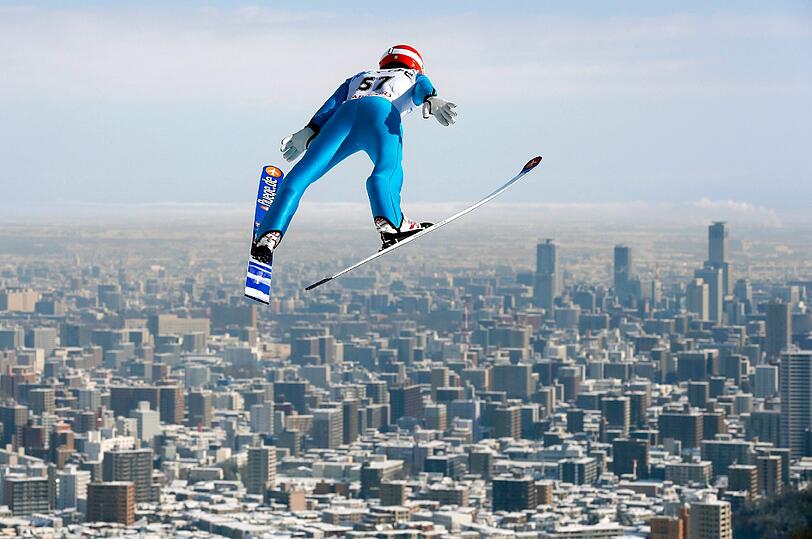 Richard Freitag in Sapporo.