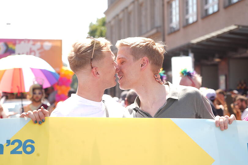 M&uuml;nchens OB Dominik Krause (Gr&uuml;ne) und sein Partner Sebastian M&uuml;ller.