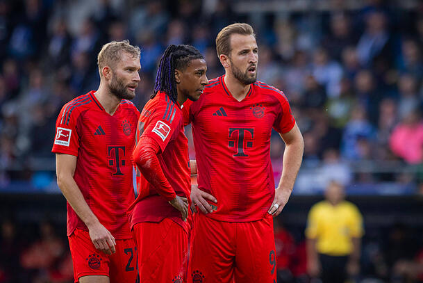 Stand das erste Mal an der Seite von Michael Olise und Harry Kane in der Startelf. Stand das erste Mal an der Seite von Michael Olise und Harry Kane in der Startelf.
