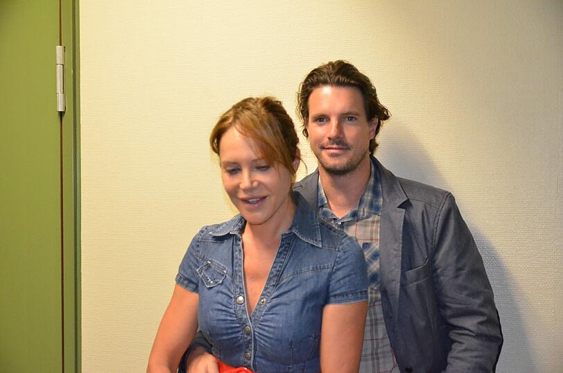 Doreen Dietl mit Freund Tobias Guttenberg.