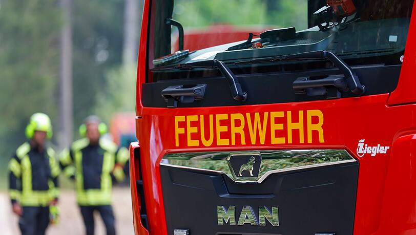 Nur noch rund 20 Meter trennen die Flammen von den ersten Häusern. (Symbolbild) Nur noch rund 20 Meter trennen die Flammen von den ersten Häusern. (Symbolbild)