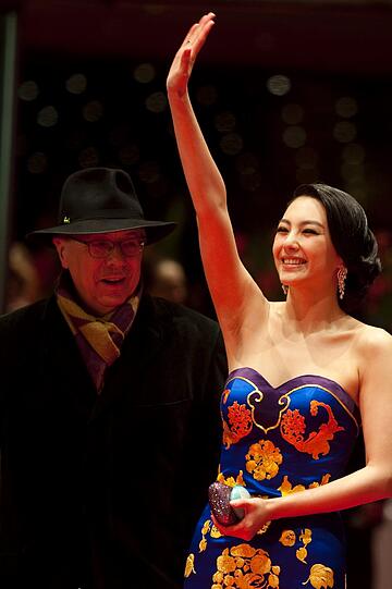 Die chinesische Schauspielerin Zhang Yuqi.