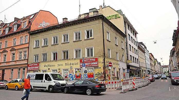 Das Dönerhaus an der Schwanthalerstraße.