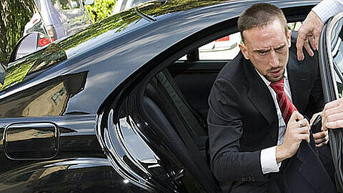 Das war's: Franck Ribéry ist beim Champions-League-Endspiel gegen Inter Mailand nicht dabei