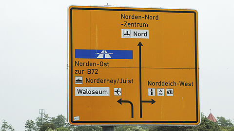 Ein Busfahrer verwechselte Norddeich in Niedersachsen mit dem gleichnamigen Norddeich in Schleswig-Holstein.
