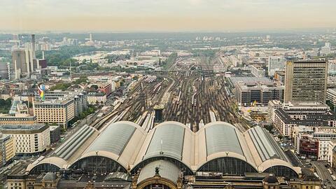 Der Hauptbahnhof in Frankfurt soll entlastet werden.