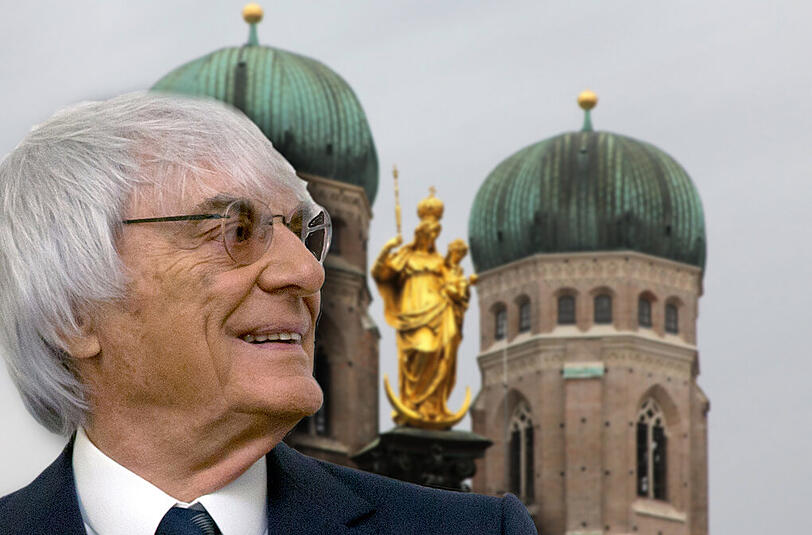 Bernie Ecclestone hat Gefallen an der bayerischen Landeshauptstadt gefunden.