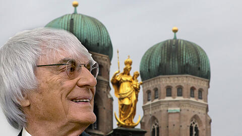 Bernie Ecclestone hat Gefallen an der bayerischen Landeshauptstadt gefunden.