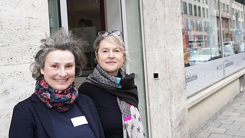 Anja Schifferdecker (l.) ist stolz auf die Neugestaltung.