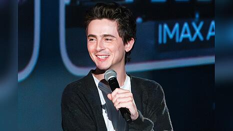 Timoth&eacute;e Chalamet w&auml;hrend des "Dune"-Events.