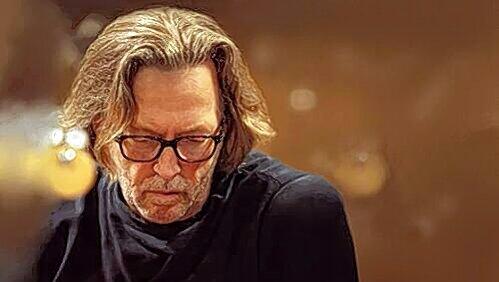 Eric Clapton lauscht der inneren Musik. Eric Clapton lauscht der inneren Musik.