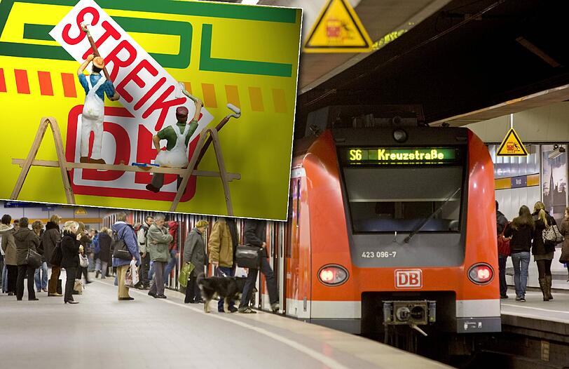 Die Gewerkschaft der Lokführer (GDL) hat zu einer bundesweit befristeten Arbeitsniederlegung aufgerufen. Auch bei der Münchner S-Bahn wird es ab 21 Uhr wahrscheinlich zu Beeinträchtigungen kommen.