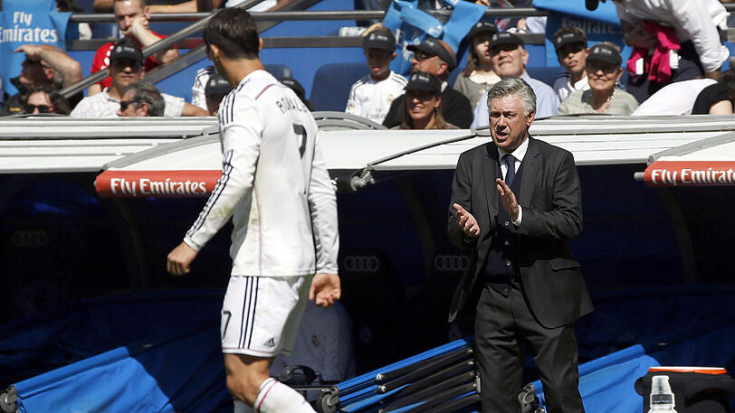 Carlo Ancelotti soll an Cristiano Ronaldo interessiert sein.