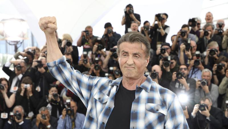Sylvester Stallone stellt in Cannes seinen neuen "Rambo"-Film vor.